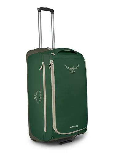 Дорожная сумка Osprey Daylite Wheeled Duffel 85 - Green canopy / green creek