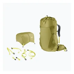 Plecak trekkingowy damski Deuter Aircontact Ultra 45+5 SL - linden/sprout