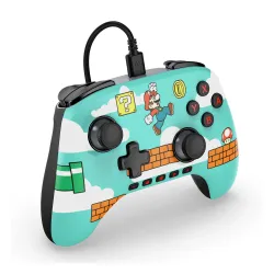 Pad PowerA Advantage Wired Controller Mario Time do Nintendo Switch 2 Przewodowy
