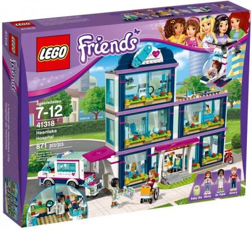 Конструктор Lego Friends больница в Хартлейке (41318)