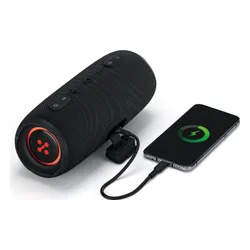 Głośnik mobilny XMUSIC BTS860 Bluetooth, Moc 40W, IP66, Akumulator 5000 mAh,  Radio FM, Czarny