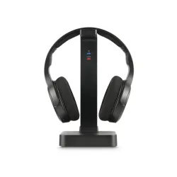 Słuchawki bezprzewodowe Hama 221848 Nauszne Ze Stacją TV Bluetooth 5.3 Czarny