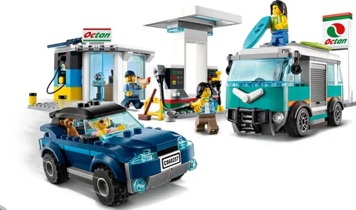 Конструктор Lego City автозаправочная станция (60257)