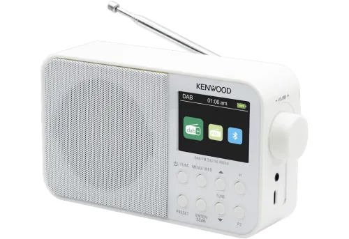 Radioodbiornik Kenwood CR-M30DAB-W Radio FM DAB+ Bluetooth Biały