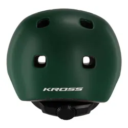 Kask KROSS Super Hero Zielony dla Dzieci (rozmiar S)