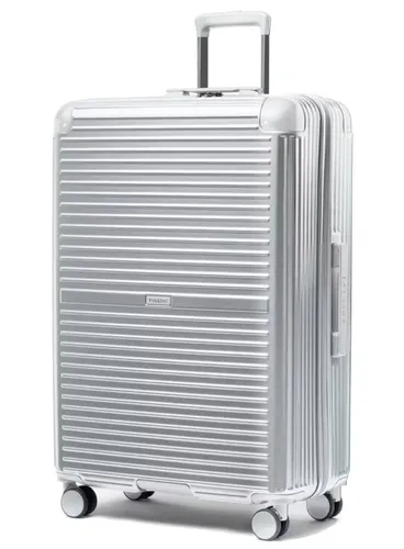 Walizka duża Puccini Dallas - srebrny