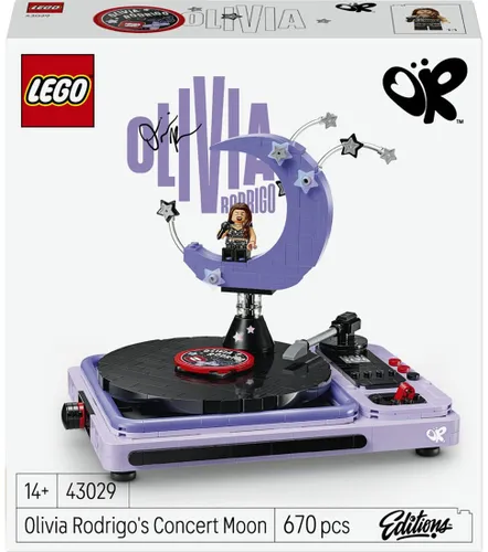 LEGO 43029 EDITIONS: Луна с концерта Оливии Родриго, набор кубиков 14+