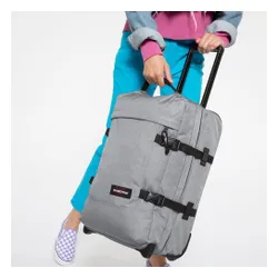 Eastpak Tranverz S Tekerlekli Çanta-Pazar gri