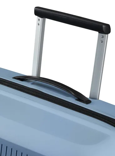 Большой расширенный чемодан American Tourister AeroStep-soho grey