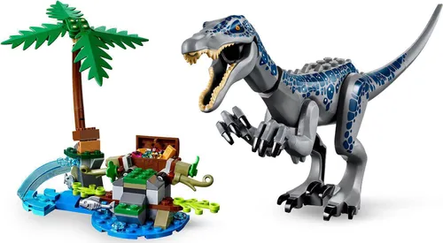 Конструктор Lego Jurassic World столкновение с бариониксом: охота за сокровищами (75935)