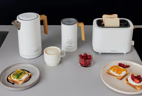 Spieniacz ZEEGMA Milkee Wood Biały