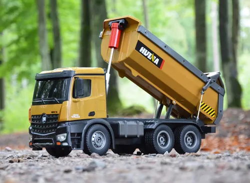 Wywrotka zdalnie sterowana ciężarówka RC H-toys 1573 mocna 10 kg udźwigu