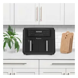 Air Fryer Frytkownica beztłuszczowa TURBOTRONIC TT-AF118 7.6l z podwójnym koszem
