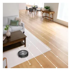 Робот-пылесос iRobot Roomba Combo j5 + функция уборки станция очистки создание карты комнаты 68 дБ