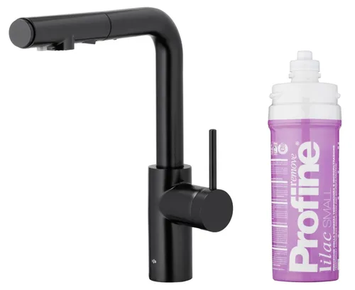 Bateria kuchenna KFA z filtrem LILAC S DUERO PURE 6623-115-81 Czarna