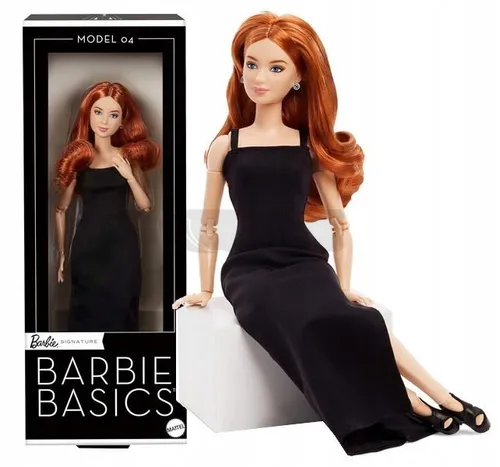 LALKA BARBIE SIGNATURE Barbie Basic Model 04, lalka kolekcjonerska JBH74