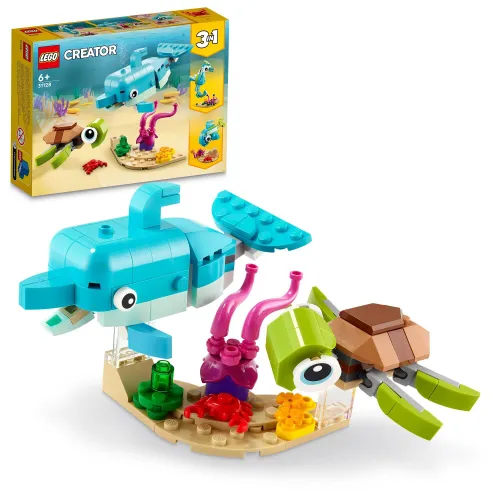 LEGO 31128 Creator Delfin i żółw