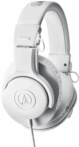 Słuchawki przewodowe Audio-Technica ATH-M20x Nauszne Biały