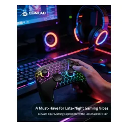 Adapter FUNLAB Firefly Pro Controller - Z do Nintendo Switch / Switch 2 Bezprzewodowy