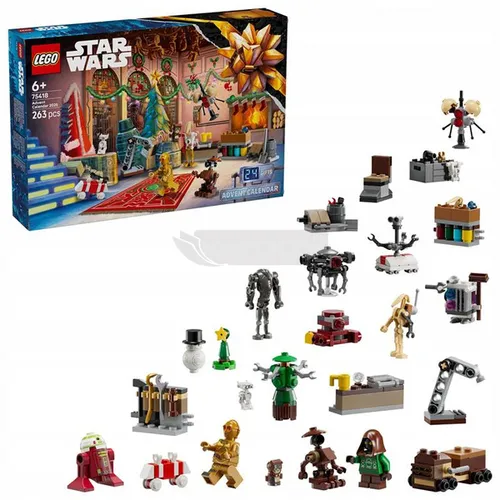 Конструктор пластиковый LEGO Star Wars 75418 Адвент-календарь 2025