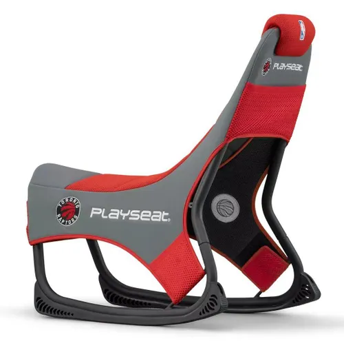 Fotel Playseat Champ NBA-Toronto Raptors Gamingowy do 122kg Tkanina Szaro-czerwony