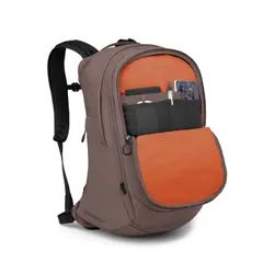 Plecak rowerowy Osprey Metron Airspeed 34 - magma brown / goby orange