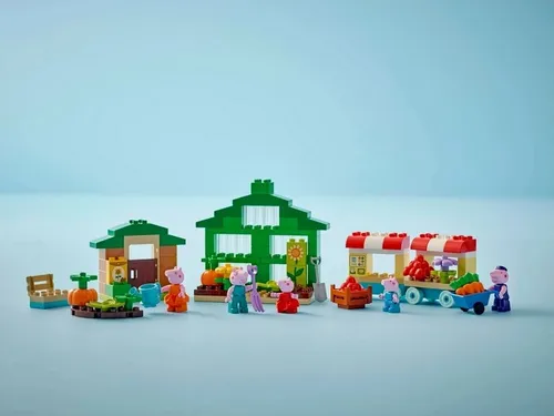 LEGO Świnka Peppa 10461 Ogród i szklarnia Dziadka Świnki