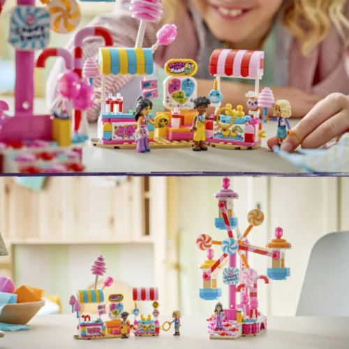 LEGO 42700 Friends Cukierkowo-babeczkowy diabelski młyn