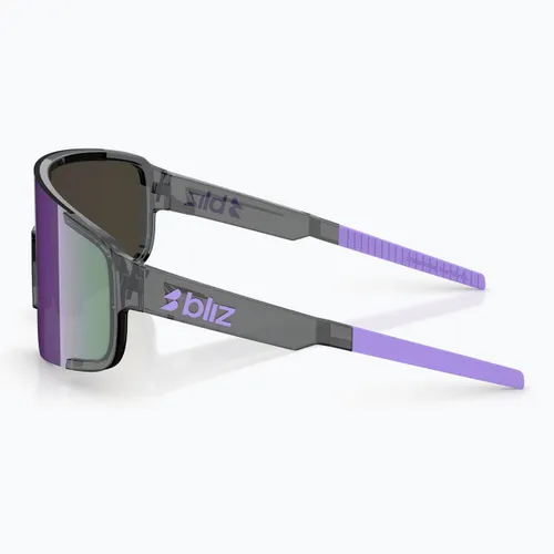 Okulary przeciwsłoneczne Bliz P003 Small crystal black/grey purple multi