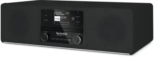 Radioodbiornik TechniSat DigitRadio 380 CD IR Radio FM DAB+ Internetowe Bluetooth Czarny