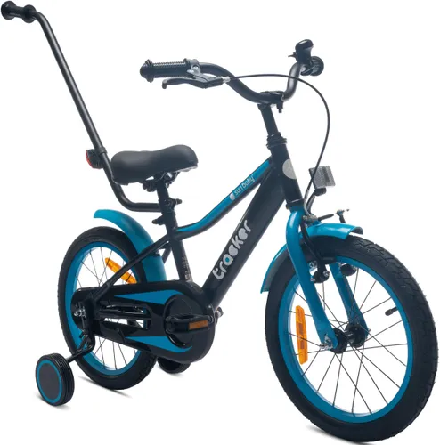 Rower dziecięcy SUN BABY Tracker 16 cali dla chłopca Niebieski