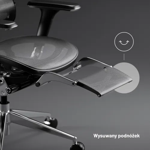 Fotel DIABLO CHAIRS V-Master Czarno-szary