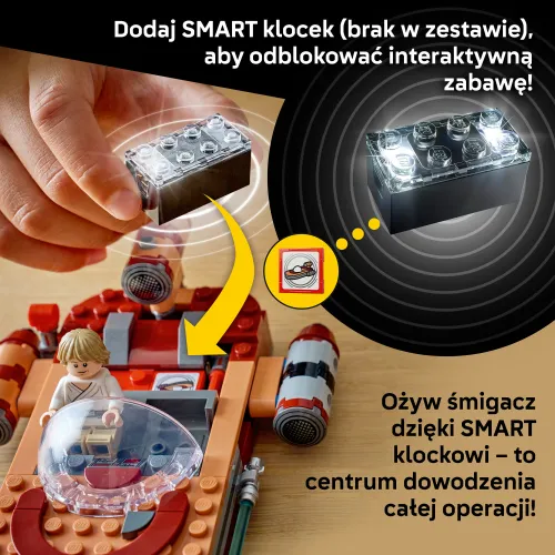 LEGO 75420 Star Wars SMART Play Śmigacz Luke’a Skywalkera