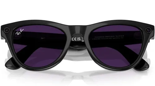 Okulary RAY BAN Meta Skyler Czarny Połysk