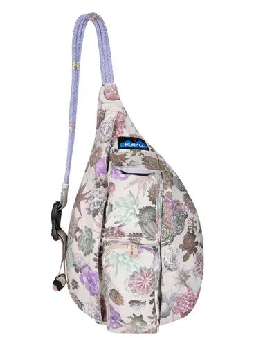 Рюкзак на одно плечо Kavu Mini Rope Sack Bag - succulents