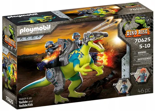 Playmobil Spinosaurus: Çift Savunma (70625)