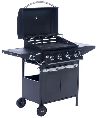 Grill gazowy ACTIVA Dakota III 4+1 19784GD 12.8 kW (4 x 3.2 kW + 3.2 kW) 64 x 40 cm