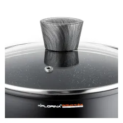 Garnek aluminiowy z pokrywką FLORINA BONO 4 l
