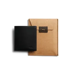 Кожаный кошелек Bellroy Note Sleeve RFID - черный