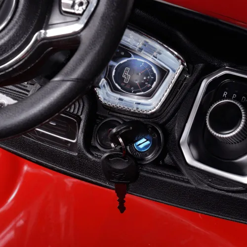 Samochód dla dziecka BAMBI RACER Land Rover Suv Jeep 1 osobowy Pomarańczowy