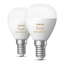 Inteligentna żarówka PHILIPS HueWA Luster E14 5.1 W Bluetooth, ZigBee (2 szt.)