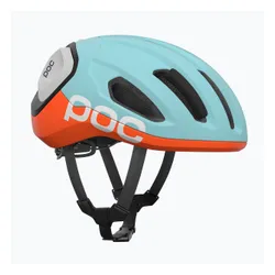 Kask rowerowy POC Amidal indicolite blue matt/carnelian orange matt