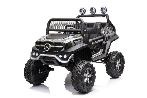 Auto Na Akumulator Samochód Mercedes Unimog S Lakier 4X4 LED Skóra Pilot Eva