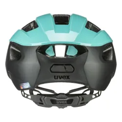 Kask rowerowy Uvex Rise cc turkusowo-czarny