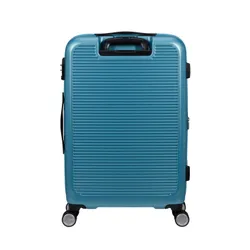 Чемодан American Tourister Astrobeam среднего размера с возможностью расширения - icy aqua