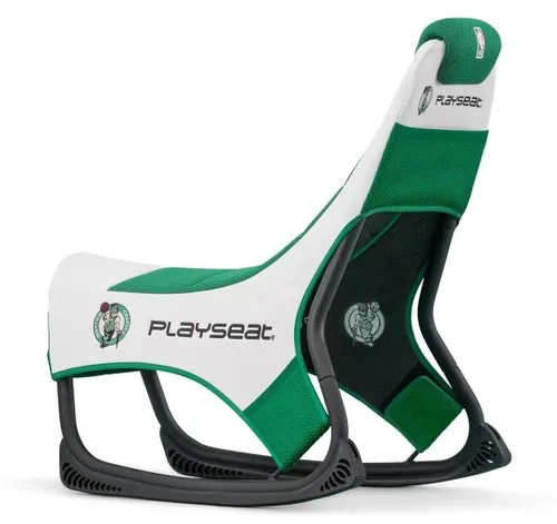 Fotel Playseat Champ NBA-Boston Celtics Gamingowy do 122kg Tkanina Biało-zielony