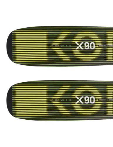 Narty męskie allmountain HEAD KORE X 90 + wiązania TYROLIA ATTACK 11 z GRIP WALK 2024 - Długość (cm) - 170