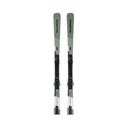 Narty zjazdowe Salomon S/Max 8 + wiązania M10 GW oil green/black/white