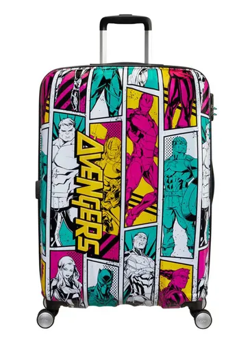 Walizka duża American Tourister Disney Legends - Avengers pop art