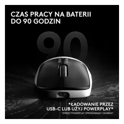 Myszka gamingowa Logitech G Pro X2 Superstrike Biały